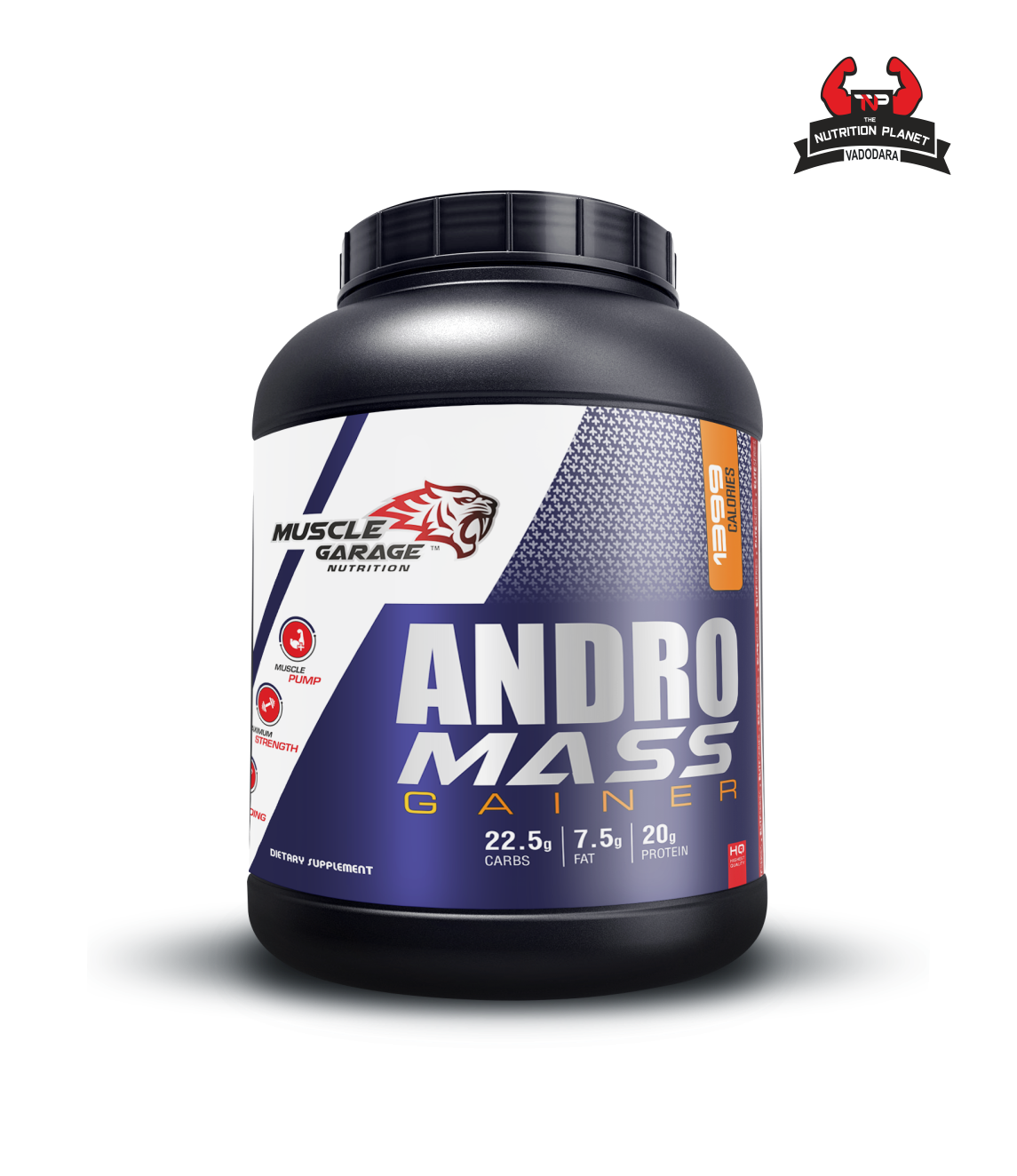 Muscle Garage ANDRO MASS GAINER with official Authentic Tag